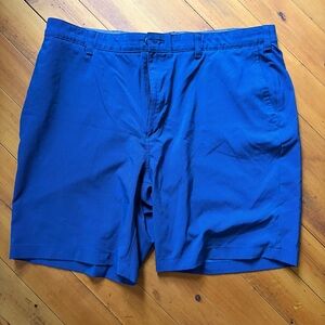 Hogan Men's Vibrant Blue Flat Front Shorts